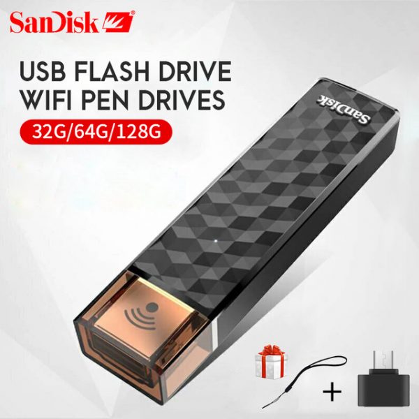 SanDisk Connect Wireless Stick 64 GB Pen Drive