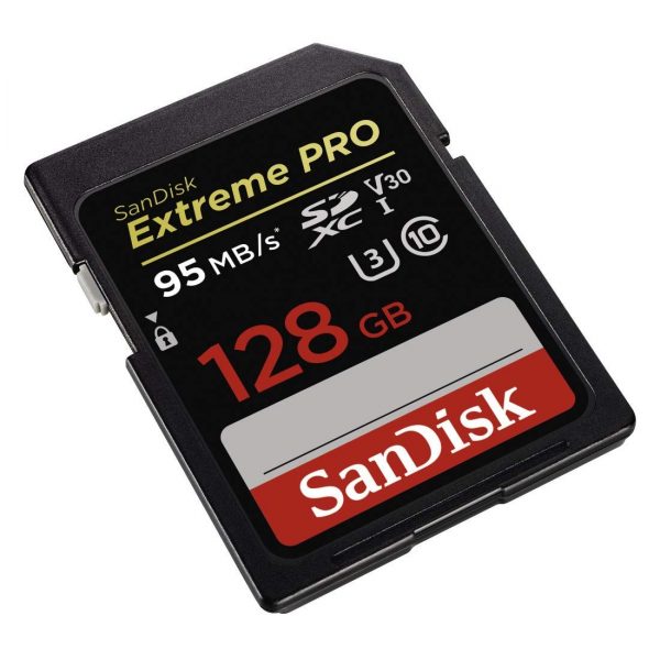 SanDisk Extreme-GNCIN Memory Card, 128GB, 95mbps
