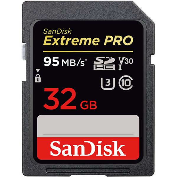 SanDisk Extreme-GNCIN Memory Card, 32GB, 95mbps