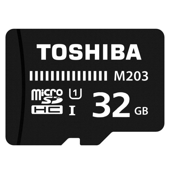 Toshiba 32GB Class 10 U1 Micro SD Memory Card